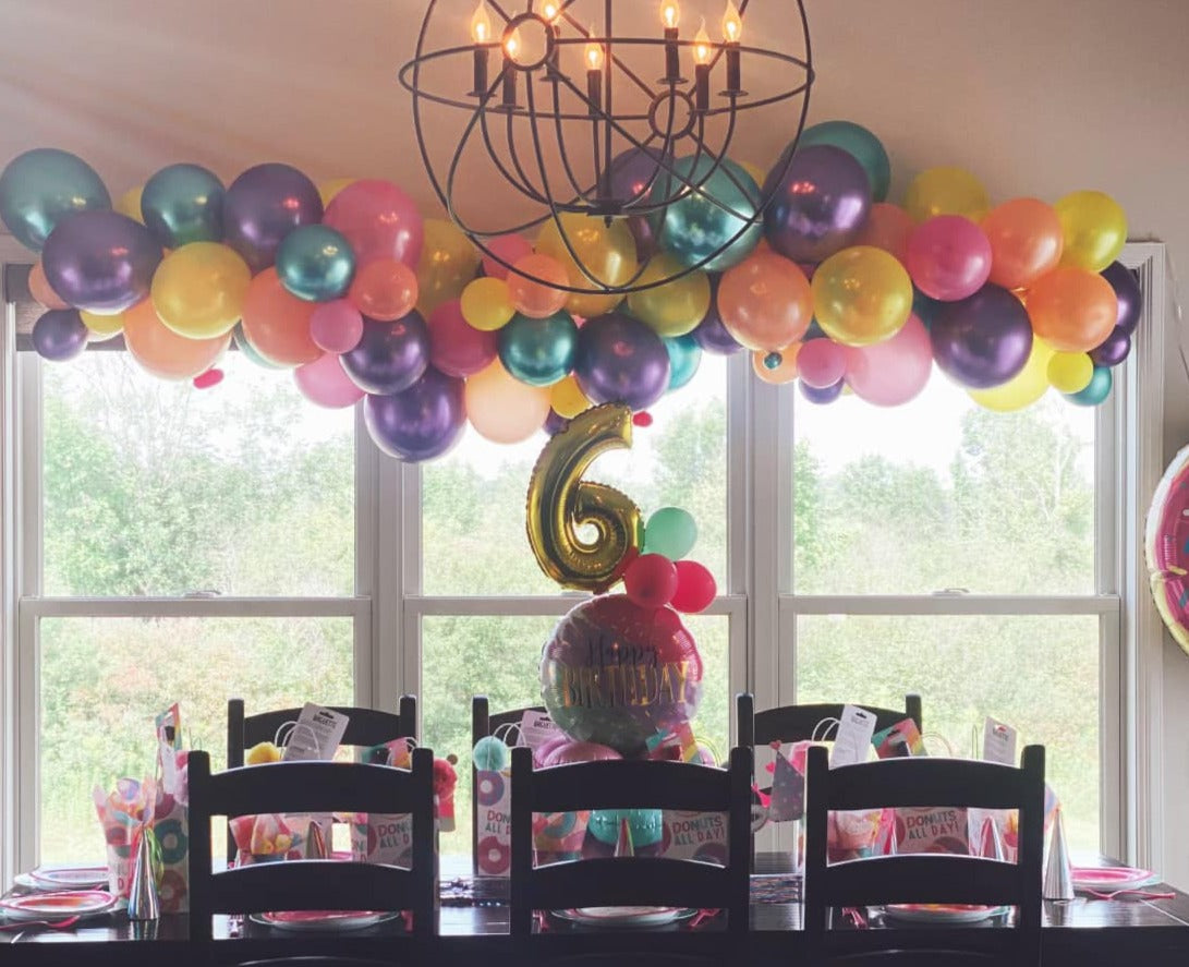 Balloon Garland - Choose your Colors and Size - POPPartyballoons