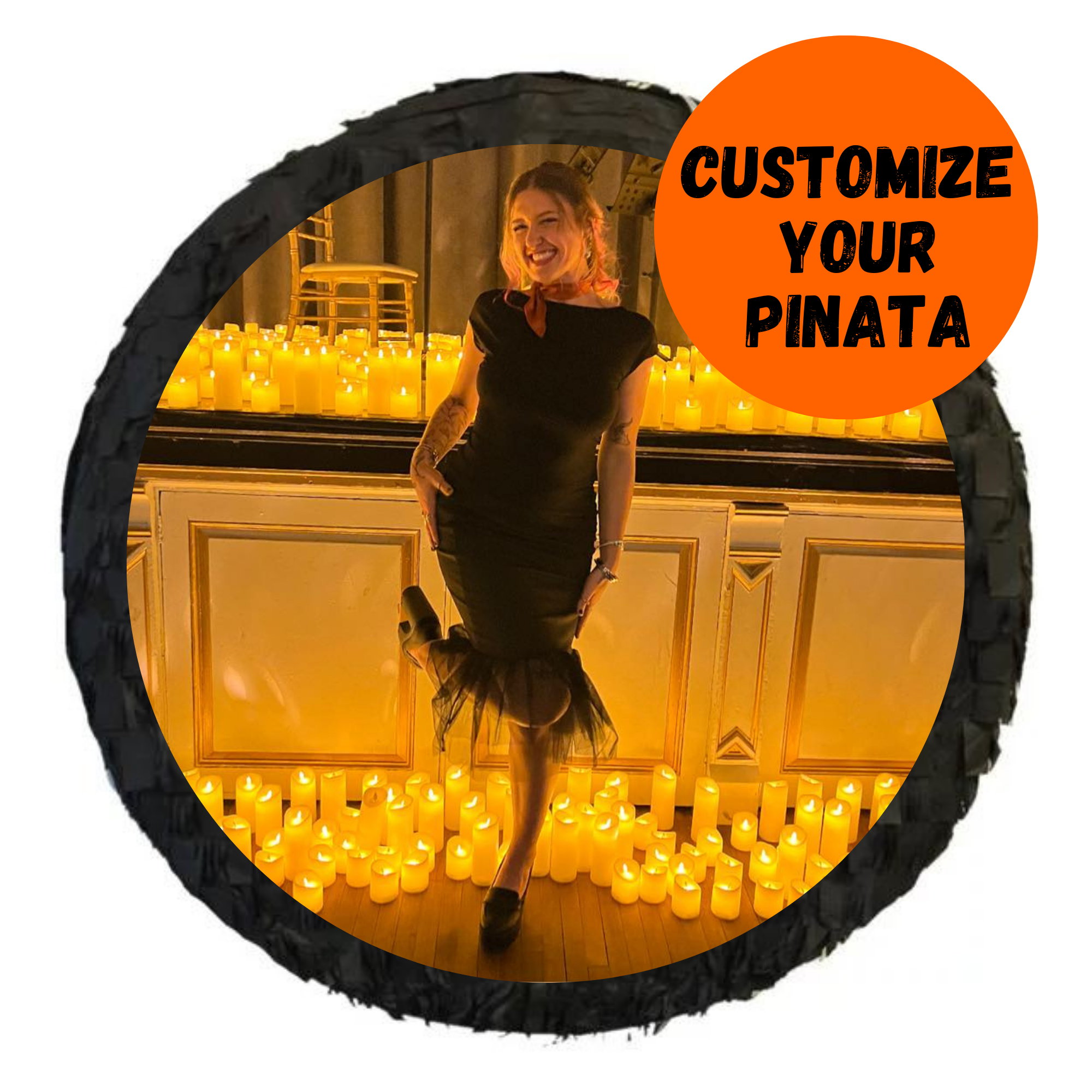 Custom Pinatas - Add a Picture - POPPartyballoons