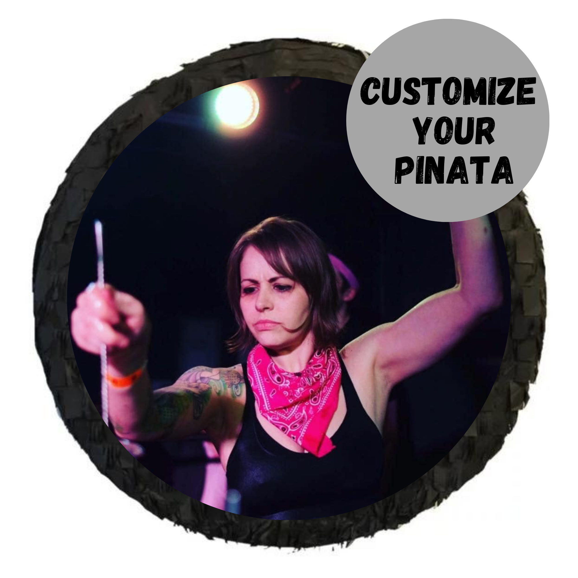 Custom Pinatas - Send Us Your Photo - POPPartyballoons