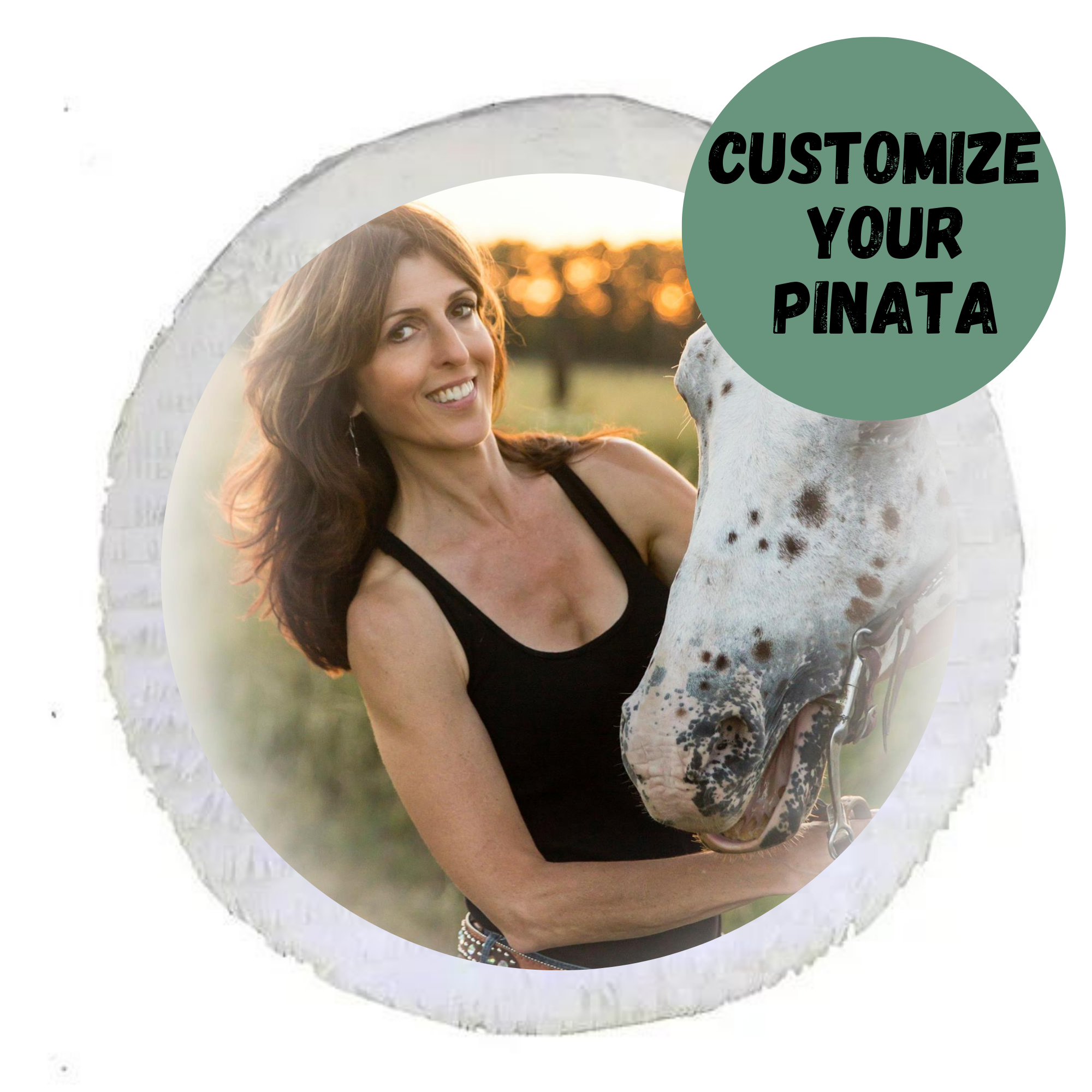 Custom Pinatas - Add an Image - POPPartyballoons