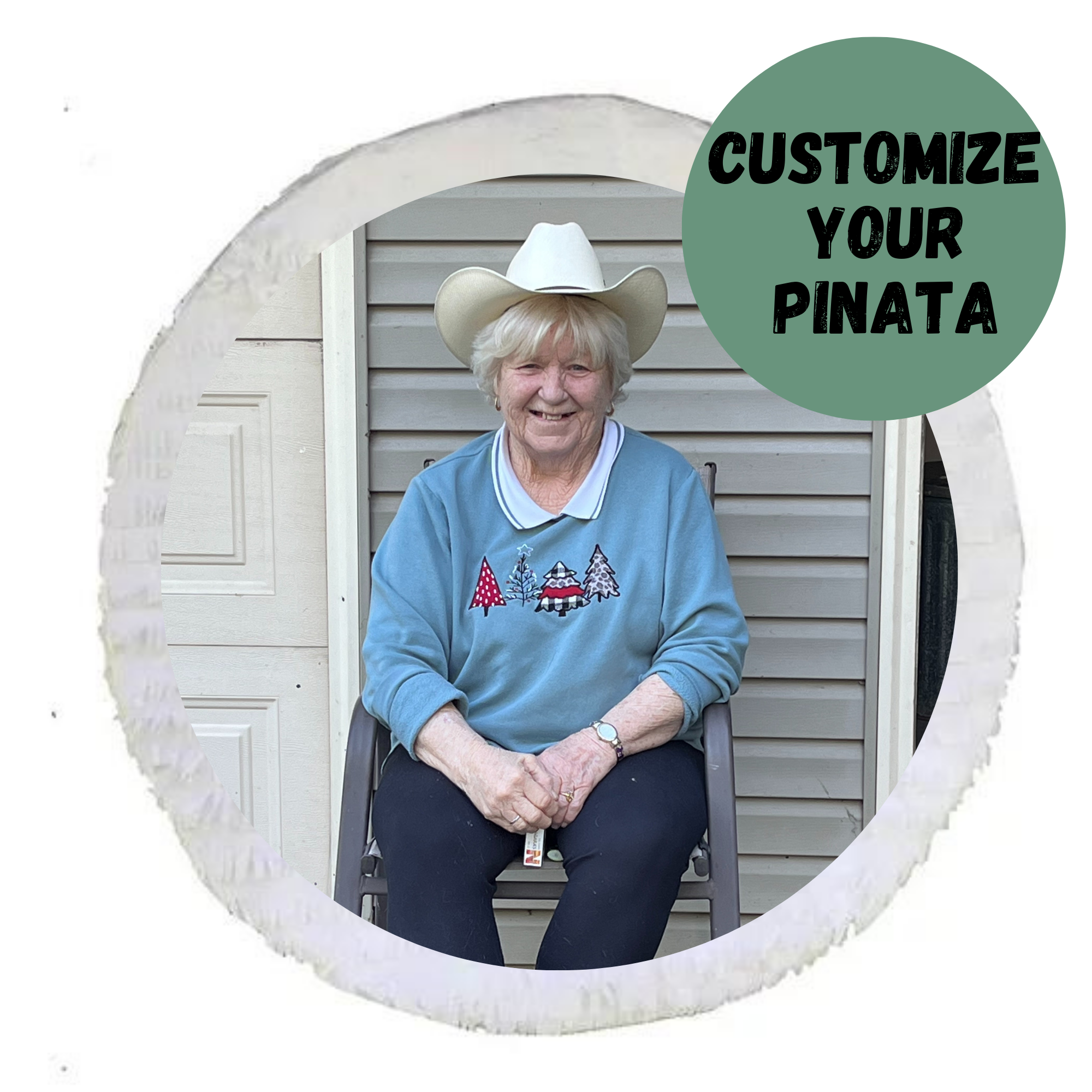 Custom Pinatas - Send Us Your Photo - POPPartyballoons