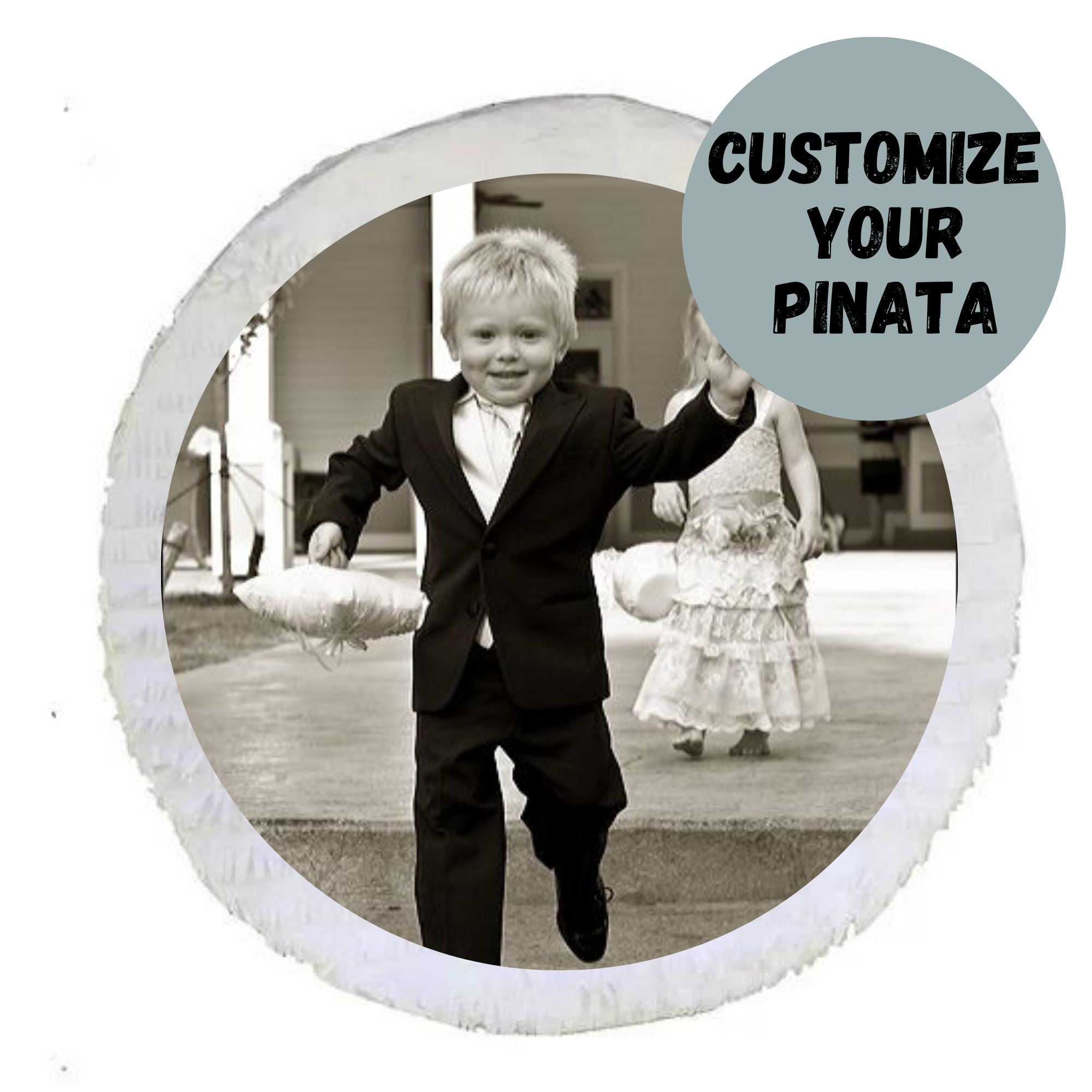 Custom Pinatas - Add a Picture - POPPartyballoons