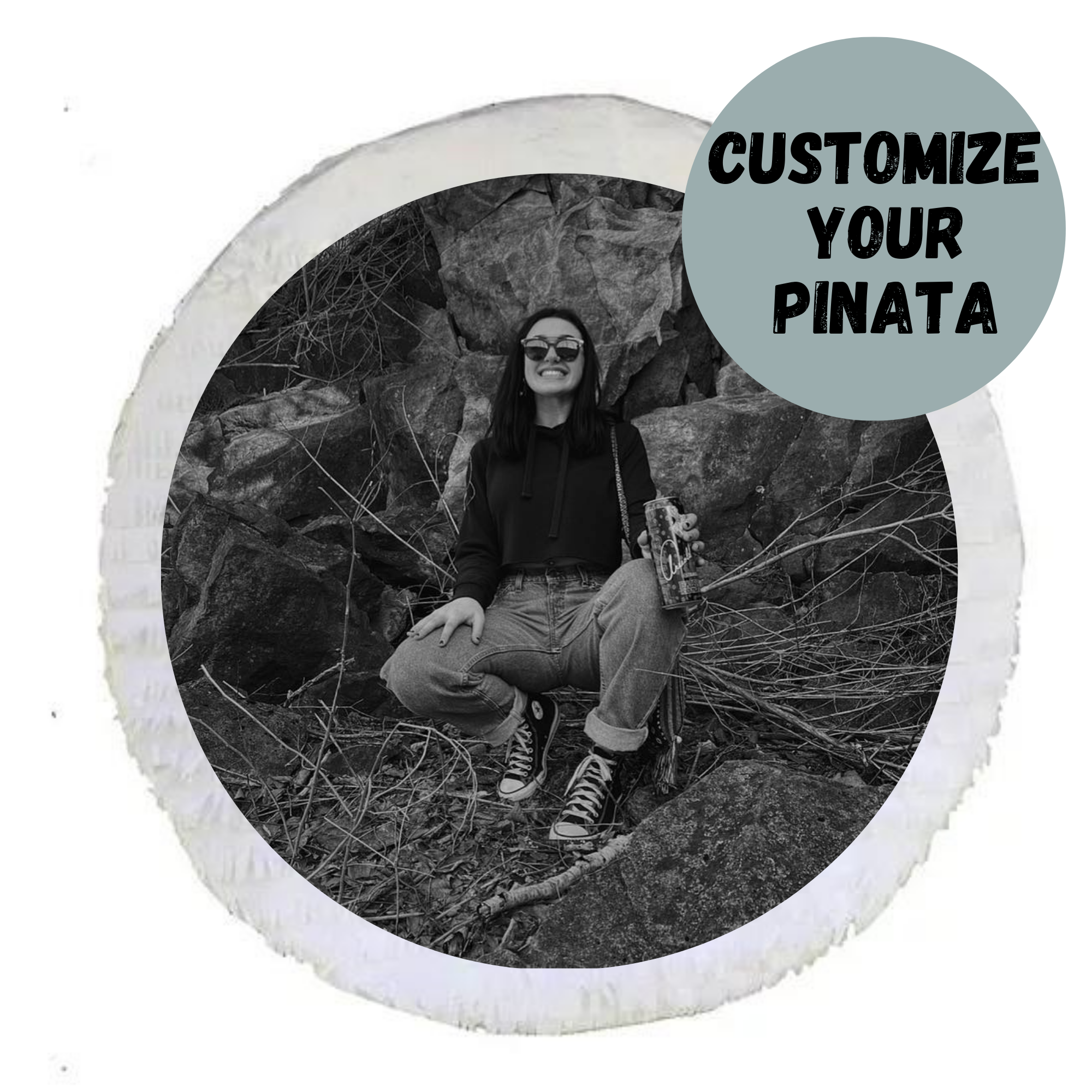 Custom Pinatas - Add an Image - POPPartyballoons