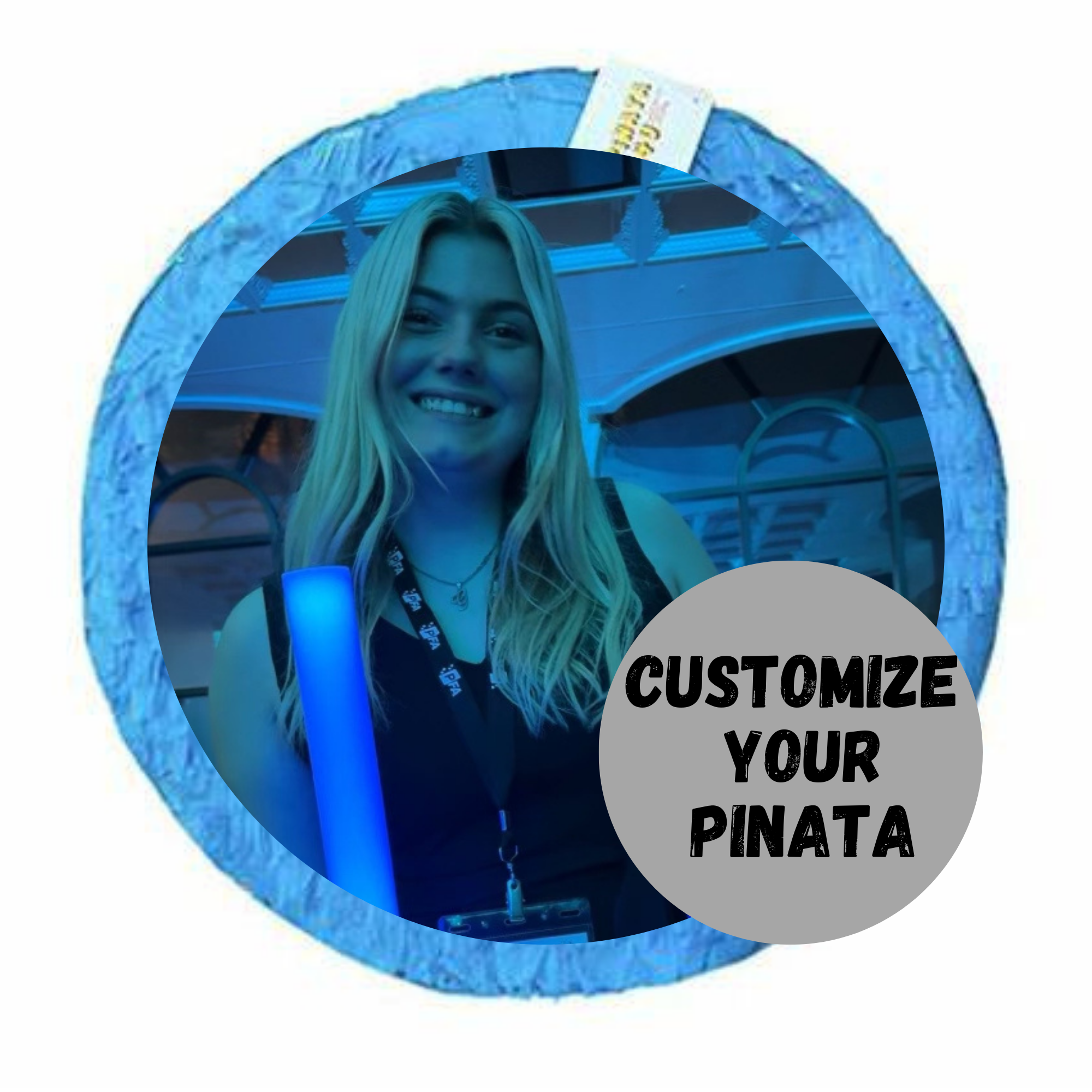 Custom Pinatas - Use Your Picture - POPPartyballoons