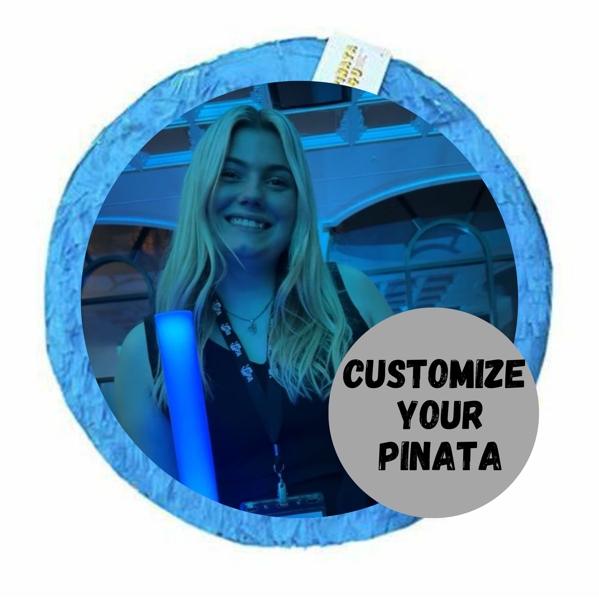 Custom Pinatas - Send Us Your Image - POPPartyballoons
