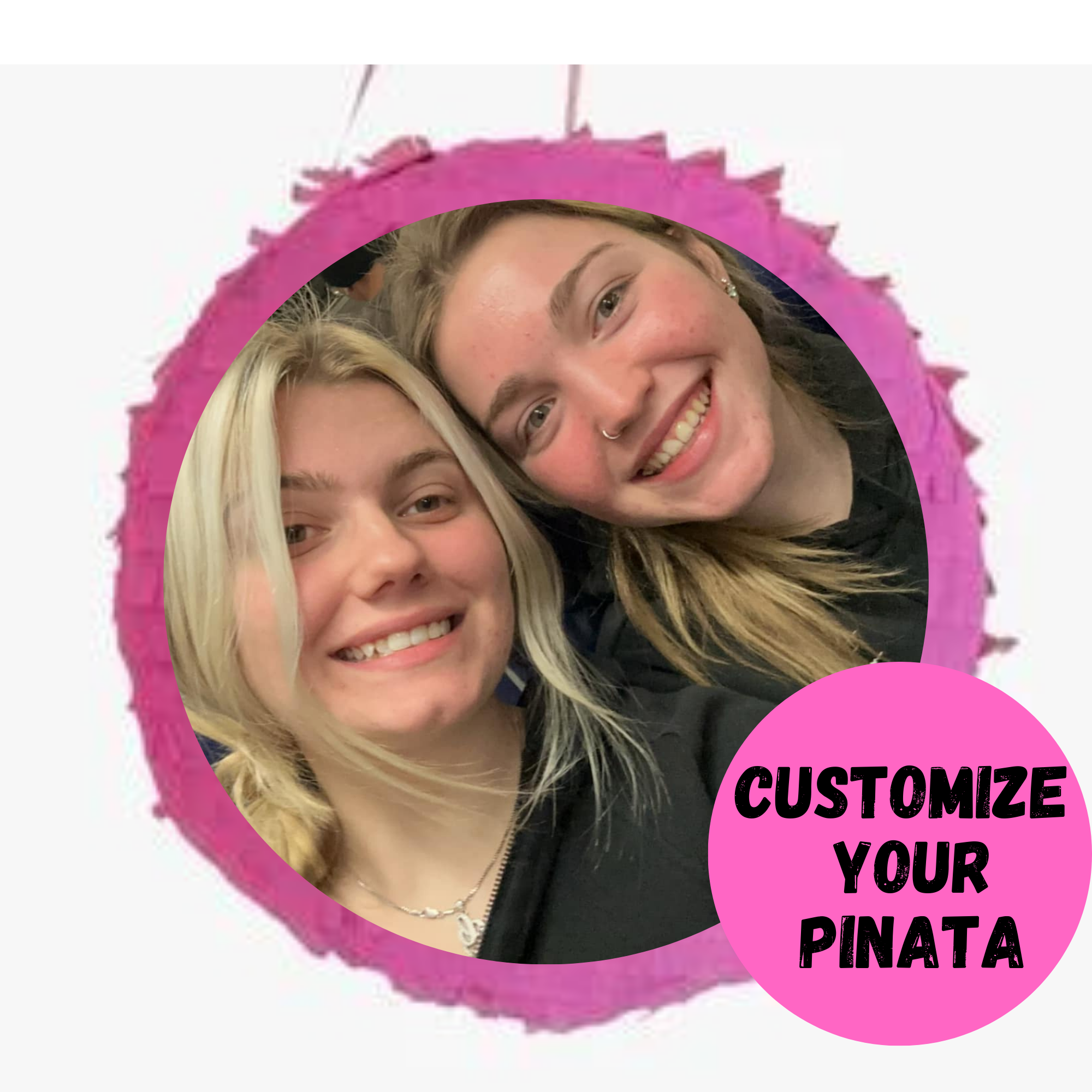 Custom Pinatas - Use Your Photo - POPPartyballoons