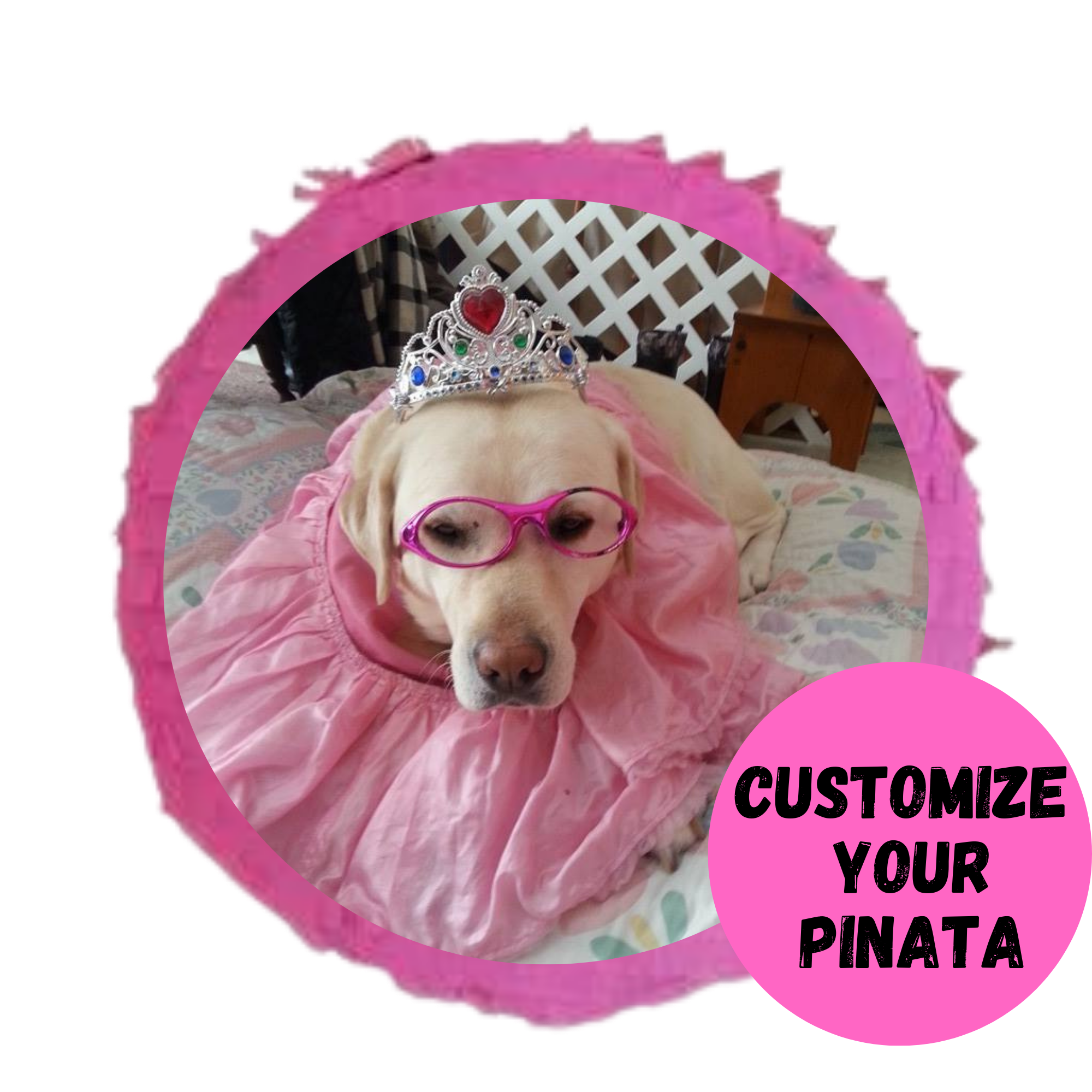 Custom Pinatas - Send Us Your Image - POPPartyballoons