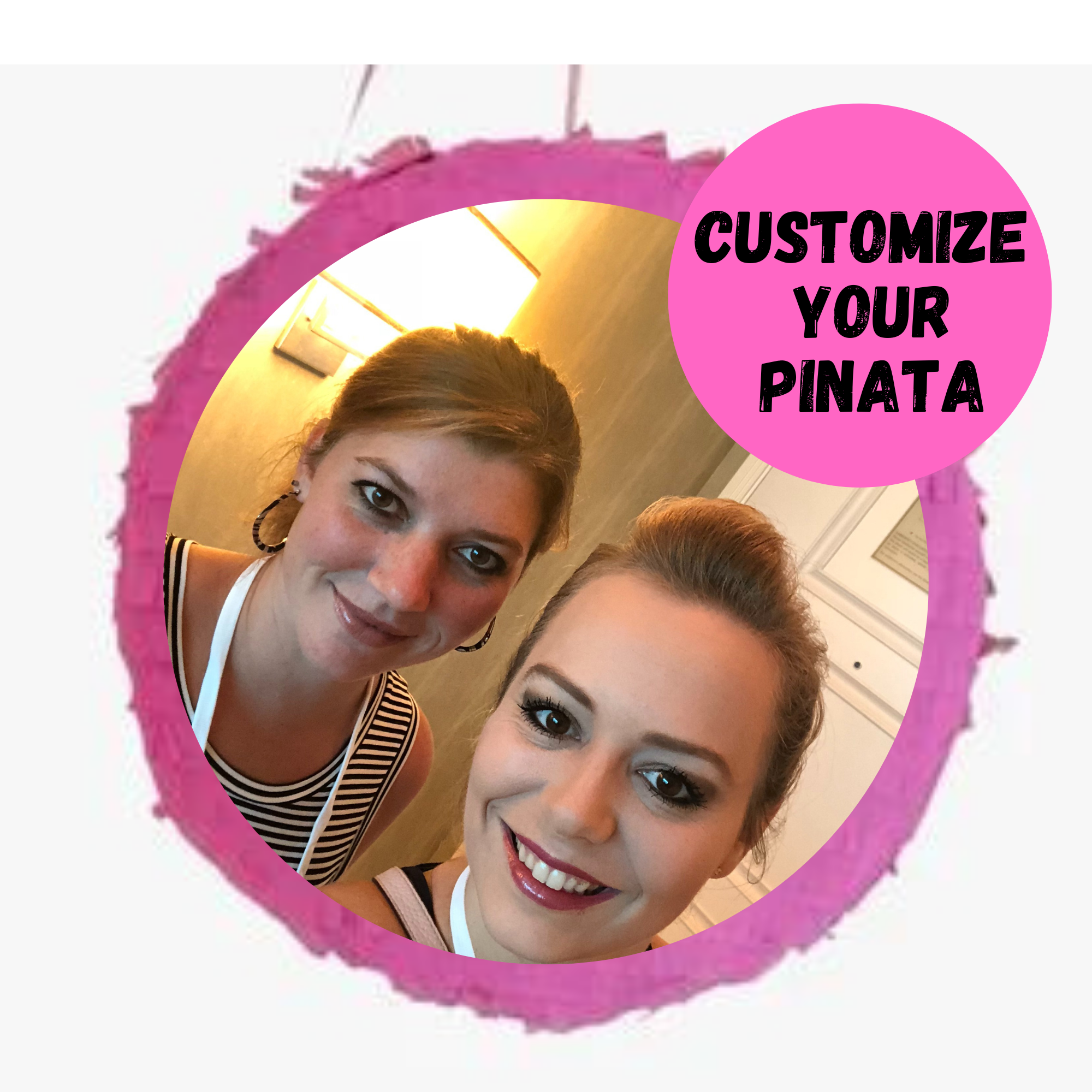 Custom Pinatas - Use Your Own Image - POPPartyballoons