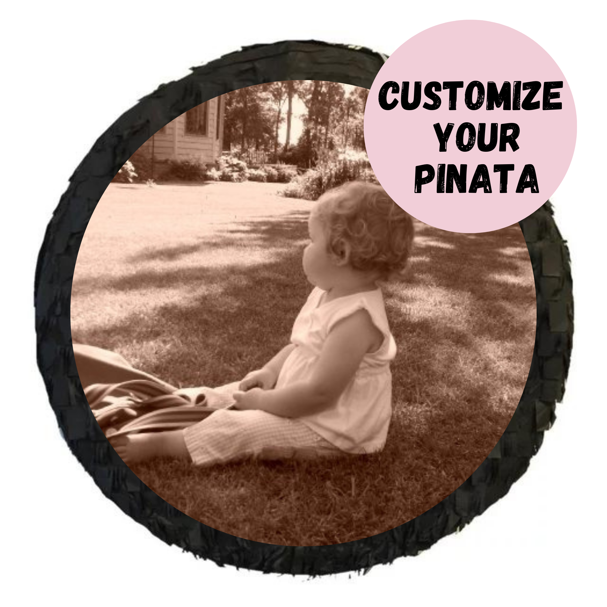 Custom Pinatas - Send Us Your Picture - POPPartyballoons