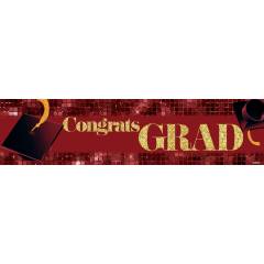 Grad Banners - Choose Your School Colors - POPPartyballoons