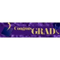 Grad Banners - Choose Your Colors - POPPartyballoons