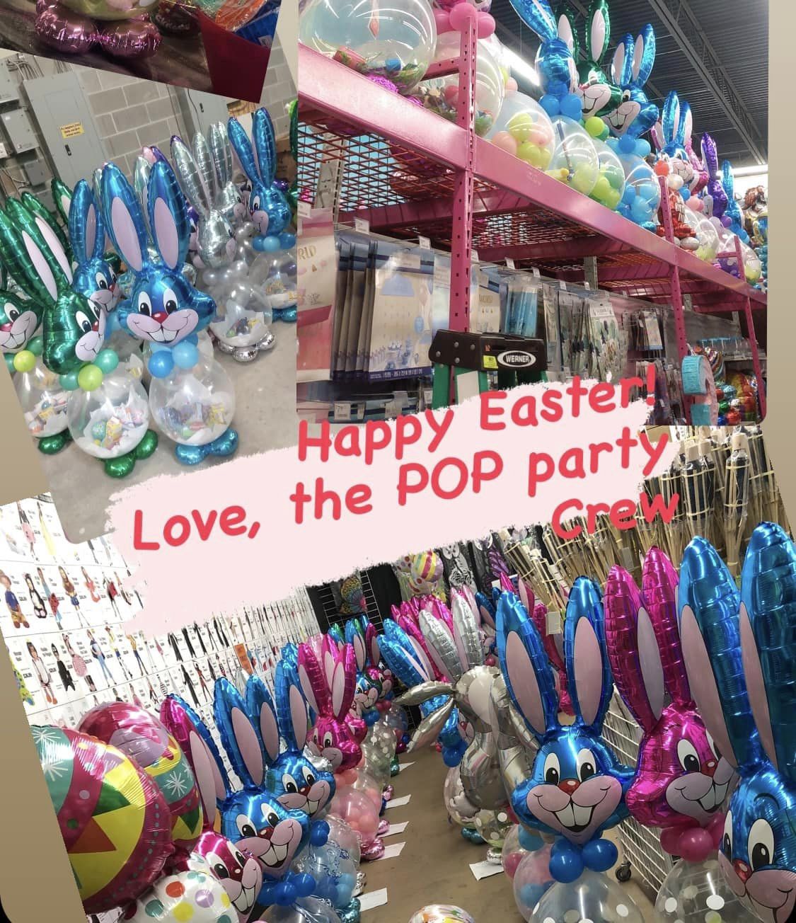 Stuffed Easter Bunny - POPPartyballoons