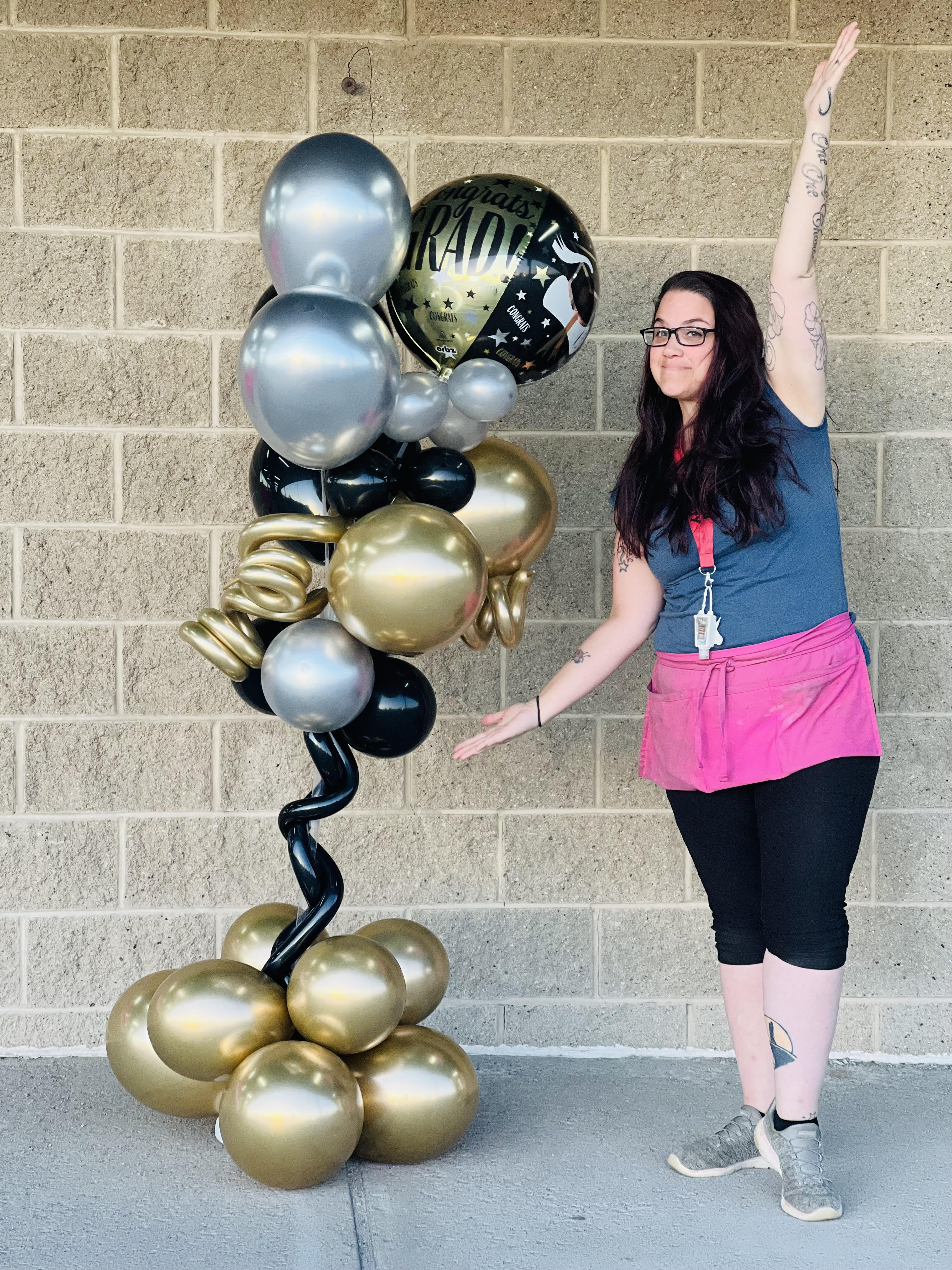 Deluxe Grad Marquee - Choose Your Color Theme - POPPartyballoons