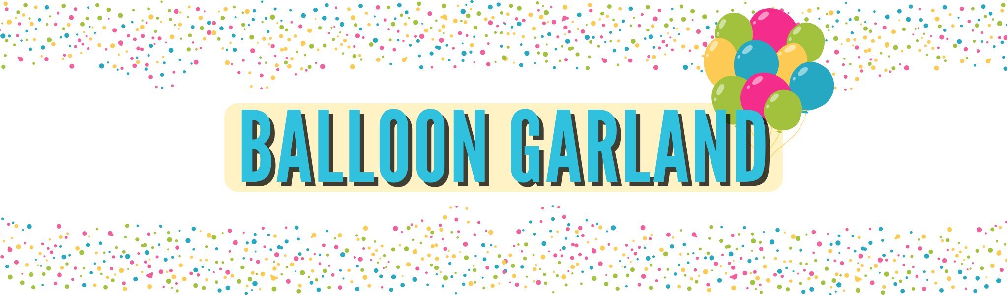 Balloon Garland - POPPartyballoons