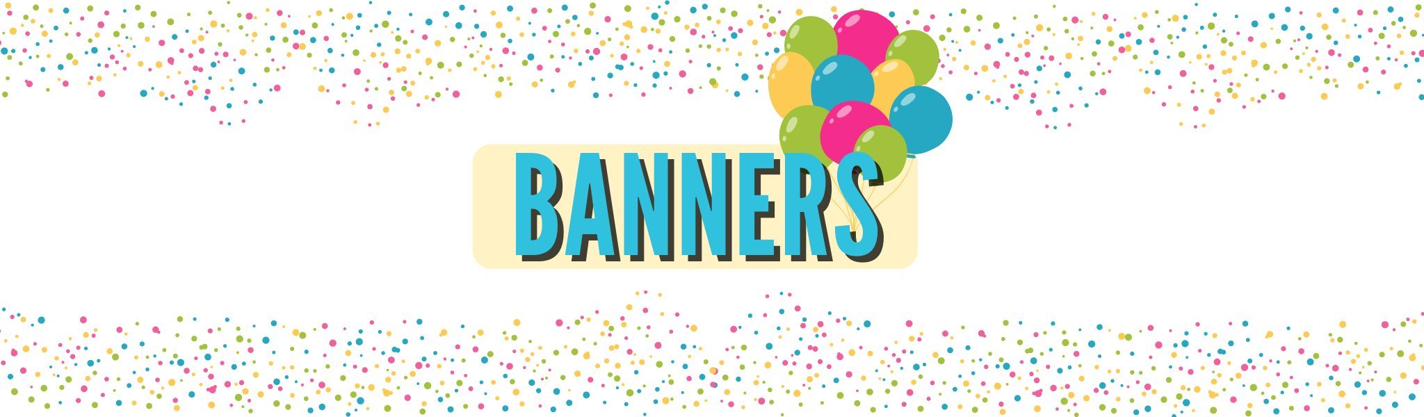 Banners - POPPartyballoons