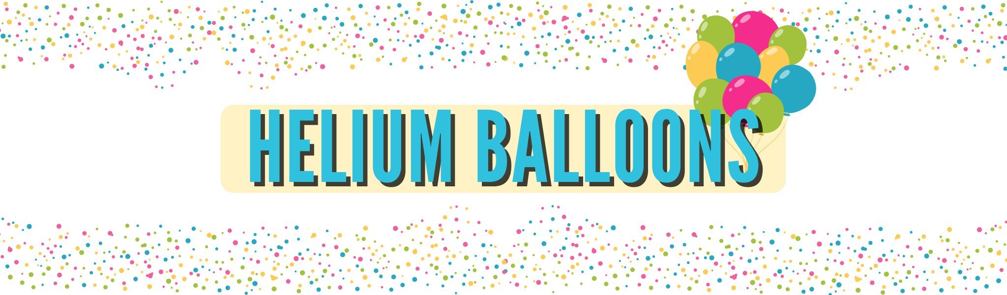 Helium Latex Balloons - POPPartyballoons