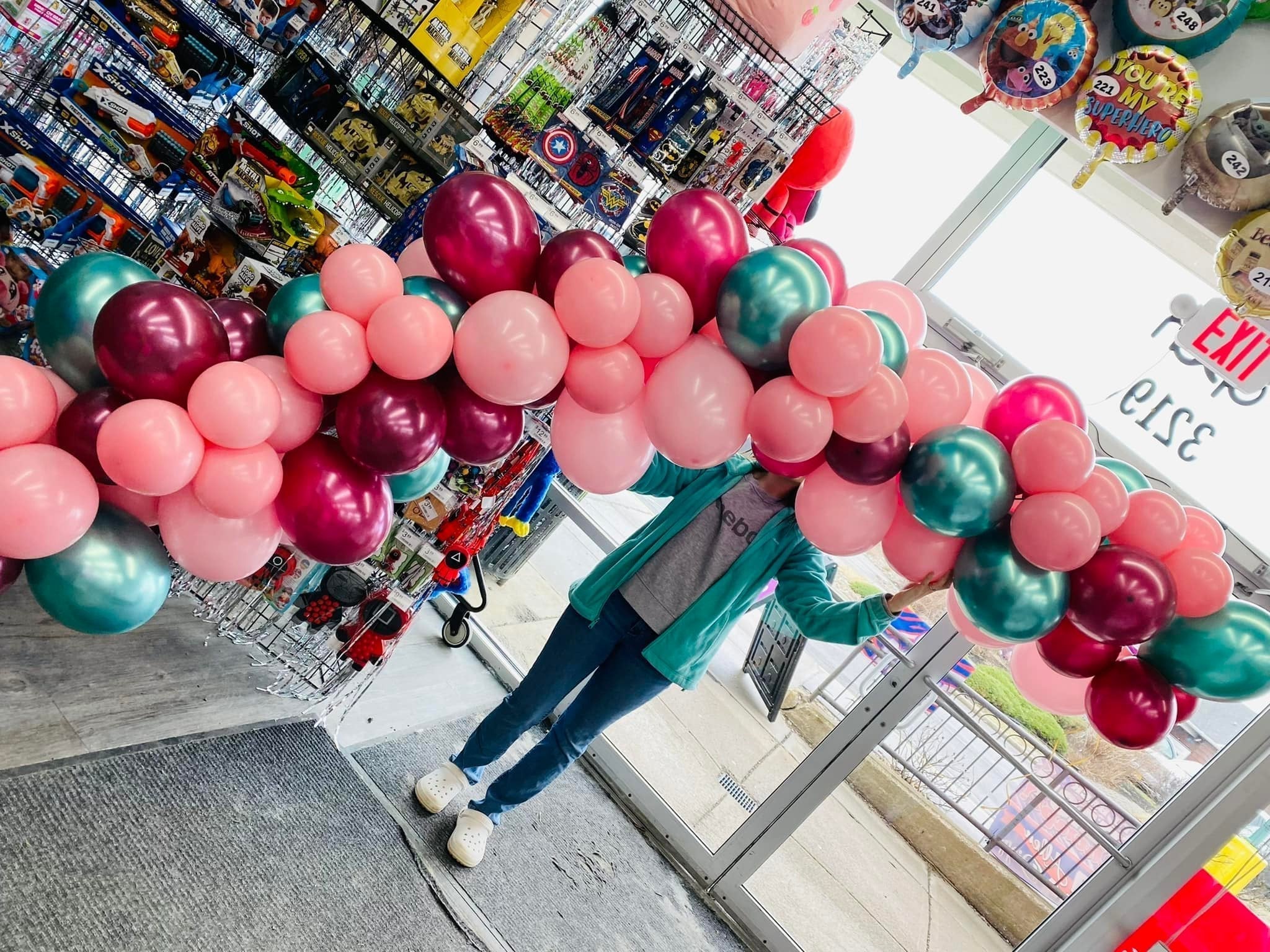 Balloon Garland - Pick your Colors - POPPartyballoons