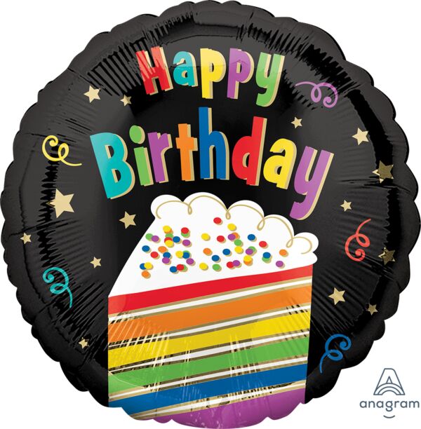 Happy Birthday 18" Foil Balloon - Pick A Design