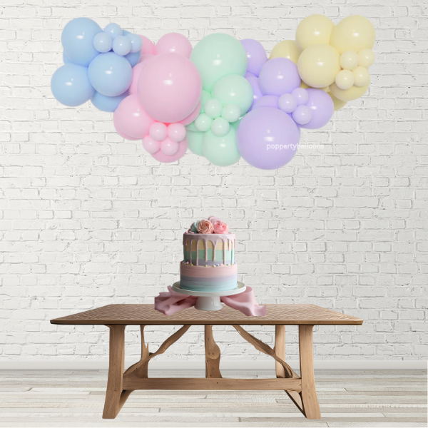 Pastel Balloon Garland