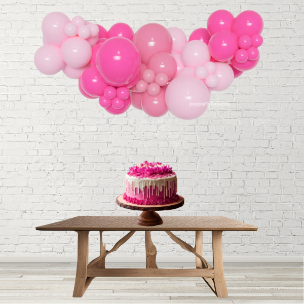 Pink Balloon Garland