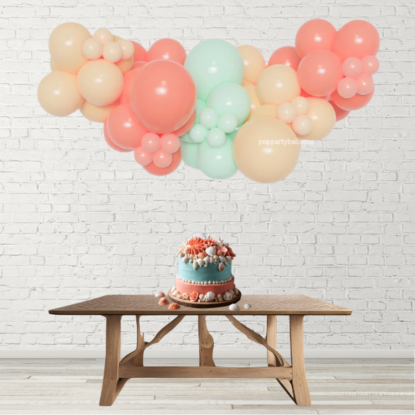 Sherbet Balloon Garland