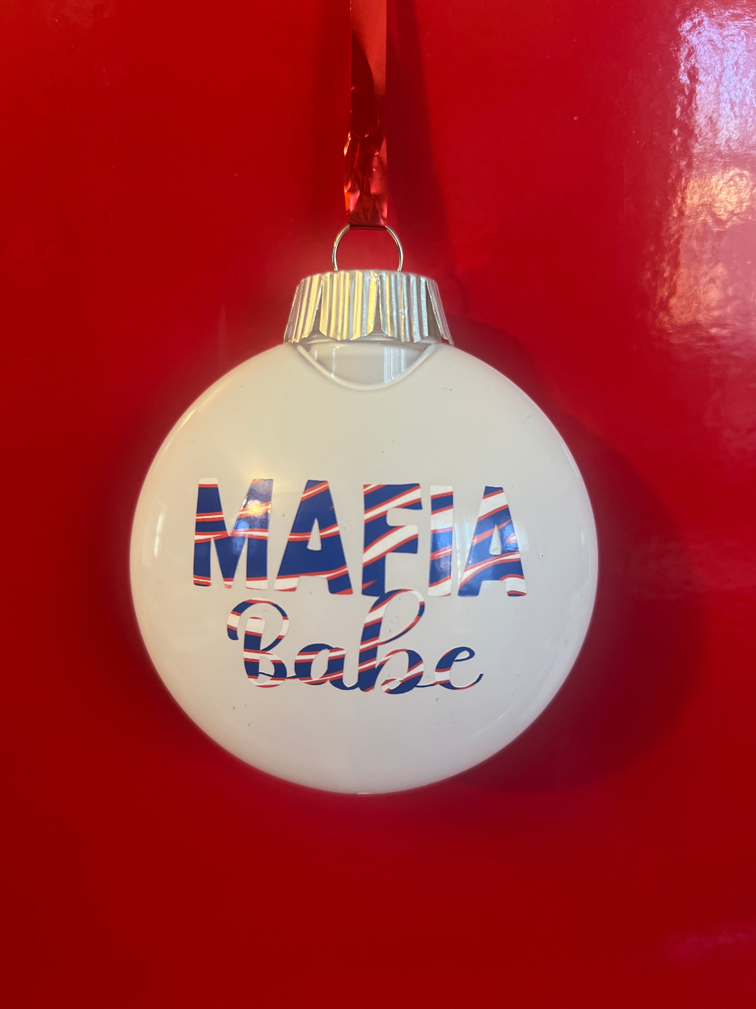 Mafia Babe Ornament - Buffalo Christmas Gift - POPPartyballoons
