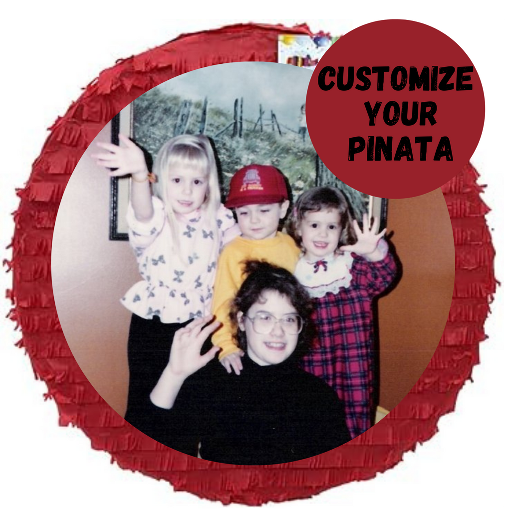 Pinata Log In Custom Pinatas - Create your Own - Use Your Photo