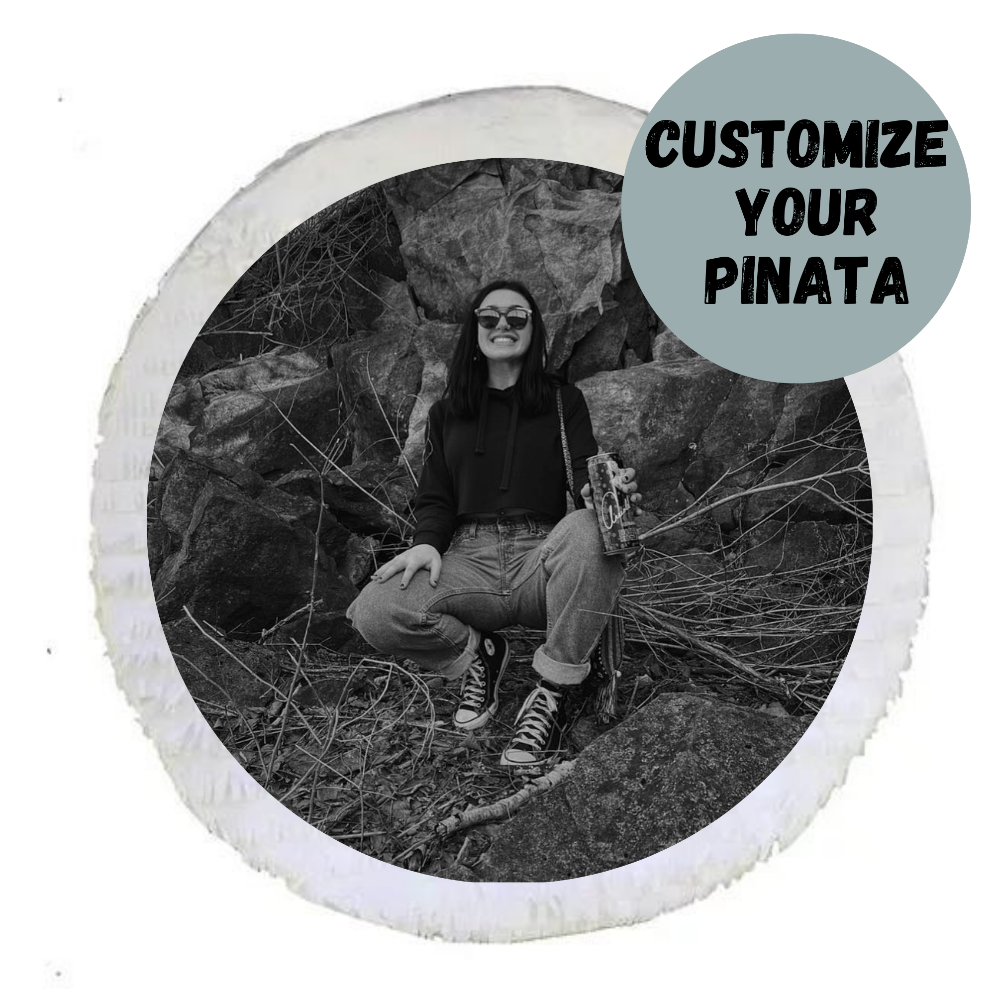 Custom Pinatas - Use Your Photo - POPPartyballoons