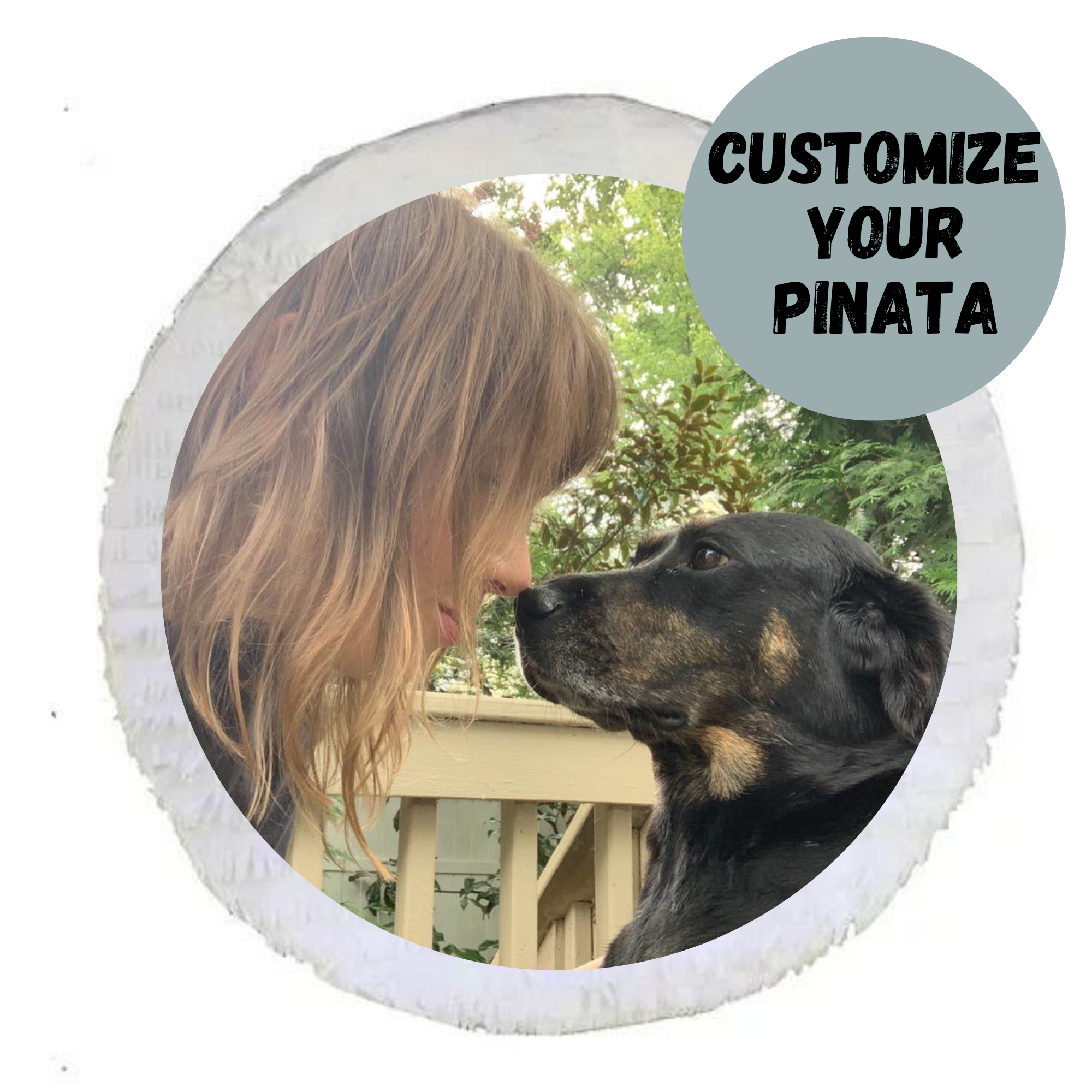 Custom Pinatas - Add an Image - POPPartyballoons