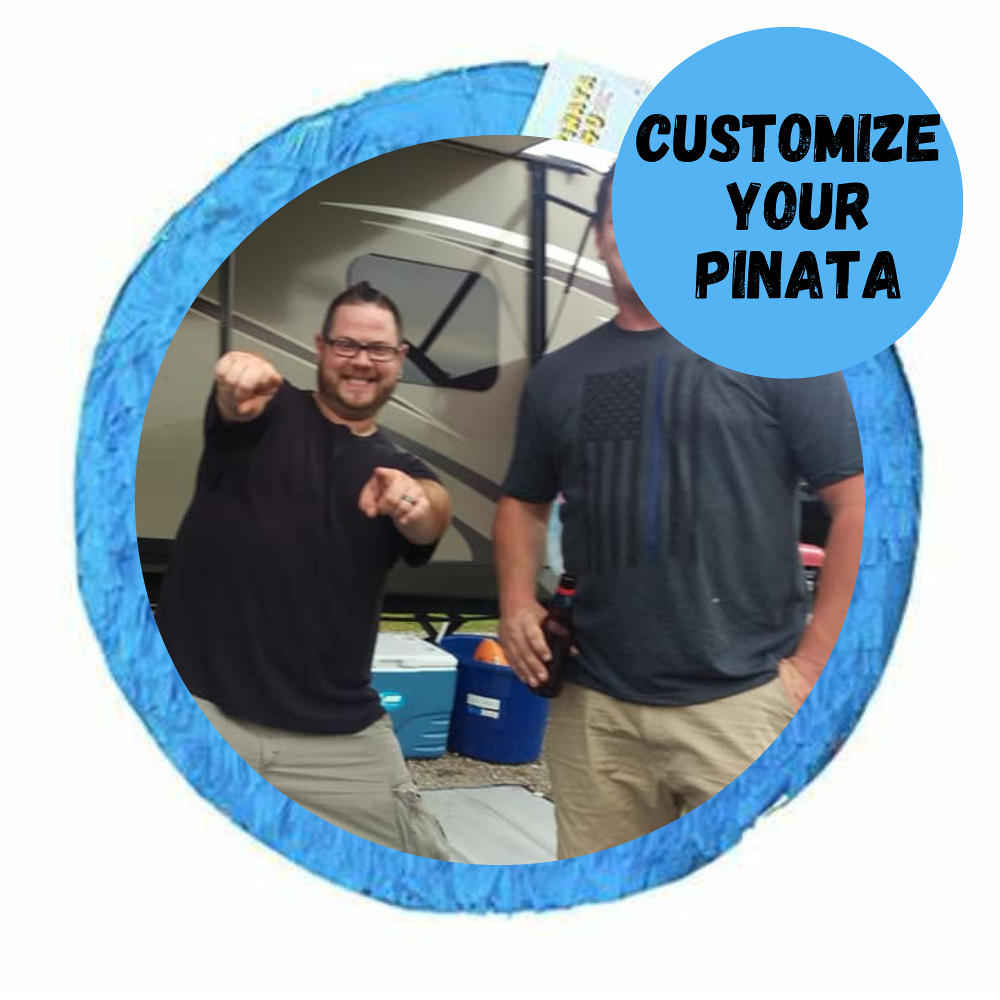 Custom Pinatas - Send Us Your Image - POPPartyballoons