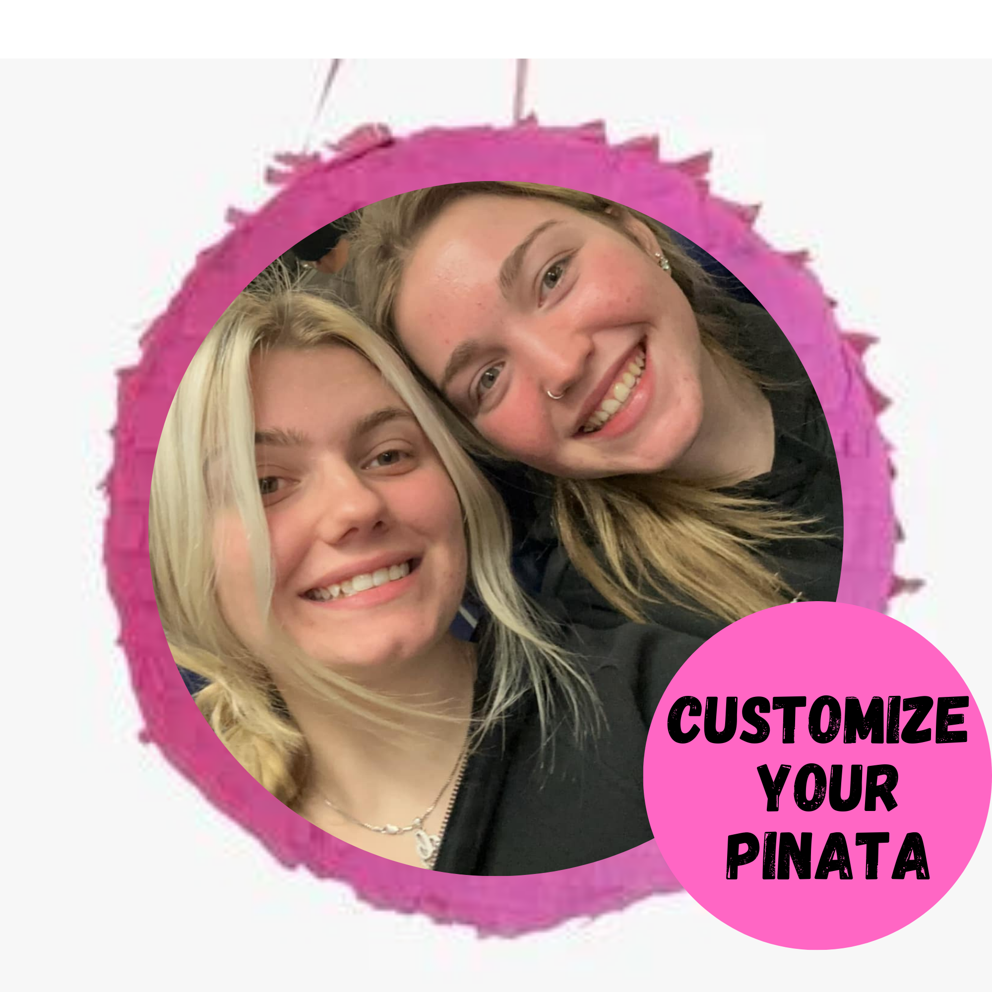 Custom Pinatas - Add Your Image - POPPartyballoons