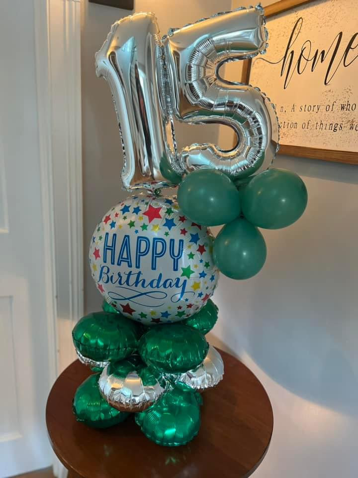 Small Birthday Balloon Marquee - Customize Your Order - POPPartyballoons