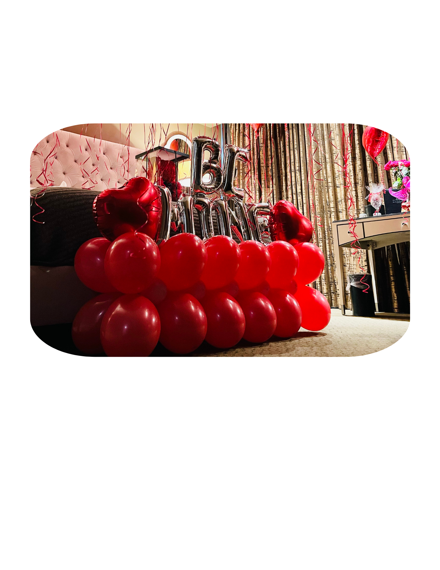 Be Mine Valentine Balloons - POPPartyballoons