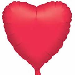 A Dozen Red Valentine Heart Balloons - POPPartyballoons