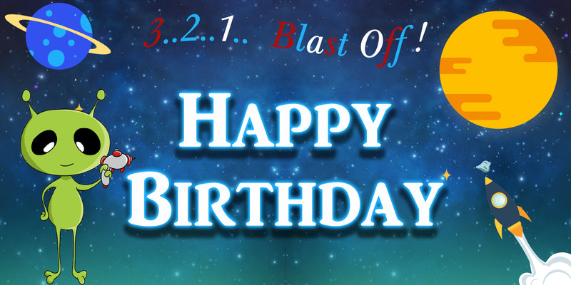 Custom Banner - Space Theme