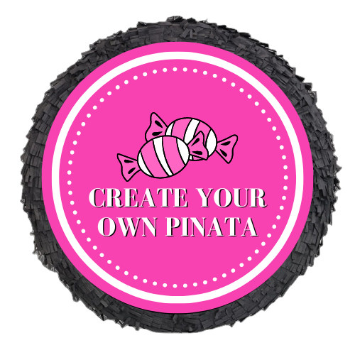 Pinata Log In Custom Pinatas - Create your Own - Choose Your Color